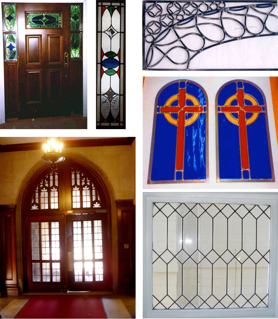 A church piece, beautiful religious imagery for this entryway.